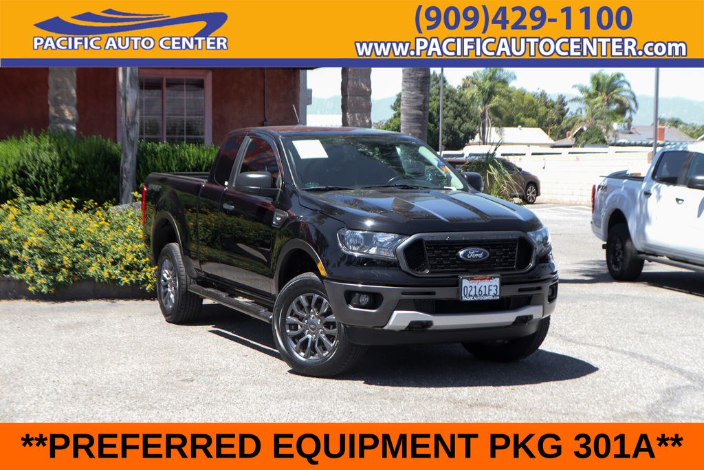 Shadow Black 2021 Ford Ranger Pickup Truck Four-Wheel Drive Automatic