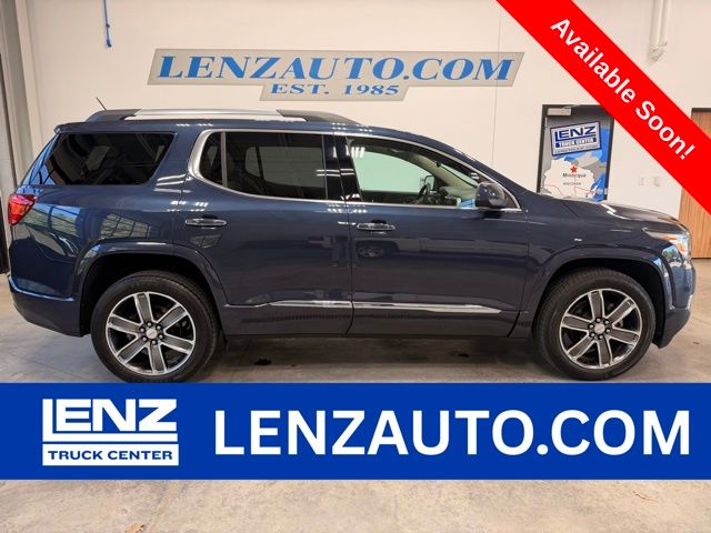 Blue Steel Metallic 2018 GMC Acadia Denali AWD SUV / Crossover Four-Wheel Drive 6-Speed Automatic