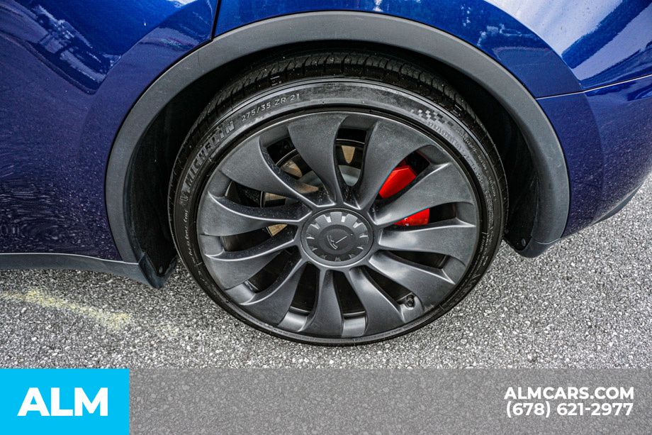 Used 2023 Blue Tesla Performance image 17