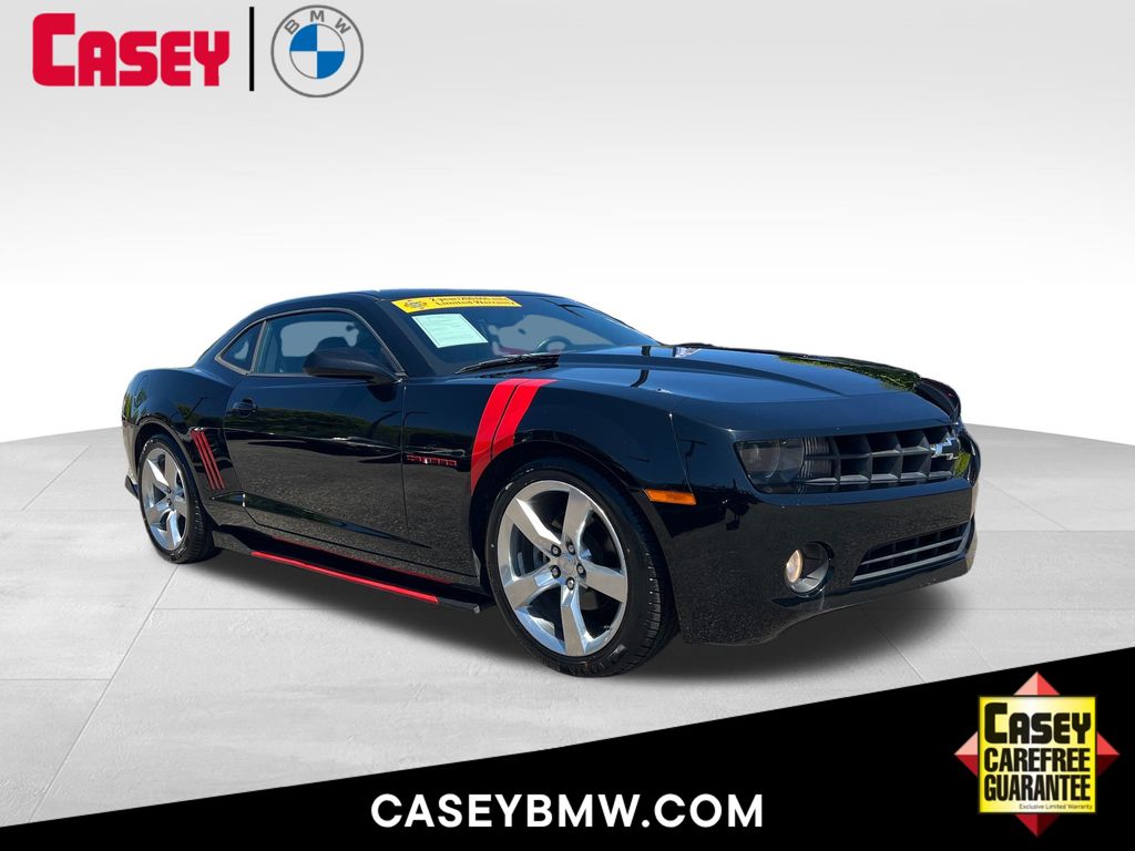Black 2011 Chevrolet Camaro 2LT Coupe RWD Coupe Rear-Wheel Drive 6-Speed Manual