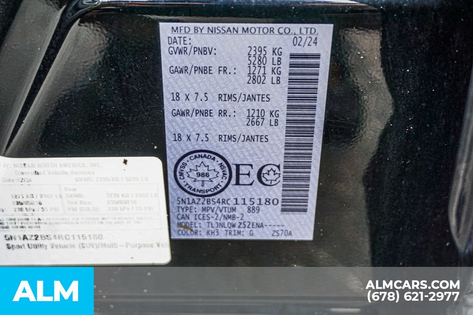 2024 Nissan Murano SV - Photo 57
