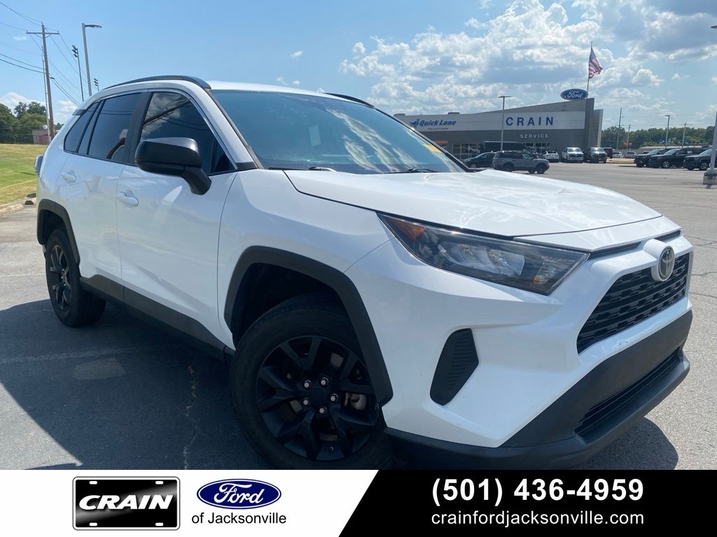 Super White 2021 Toyota RAV4 SUV / Crossover Front-Wheel Drive 8-Speed Automatic