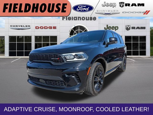 DB Black Crystal Clearcoat 2024 Dodge Durango SUV / Crossover All-Wheel Drive 8-Speed Automatic