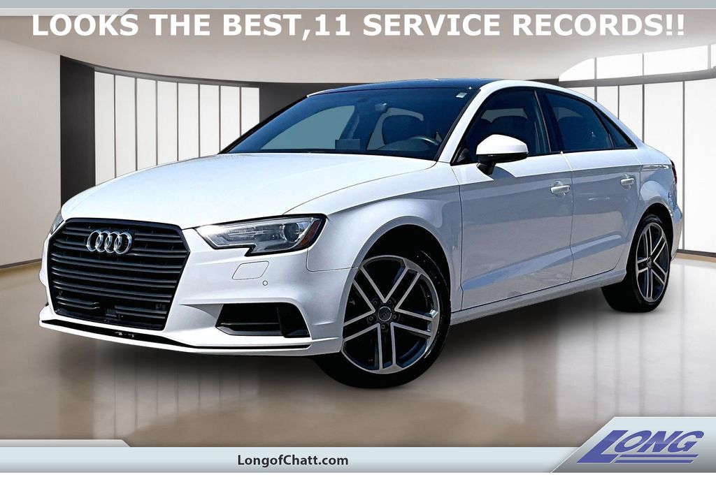 Glacier White 2020 Audi A3 40 TFSI Premium Sedan FWD Sedan Front-Wheel Drive 7-Speed Automatic