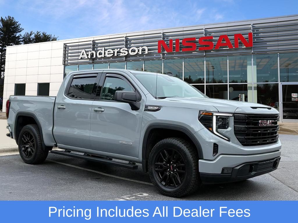 Thunderstorm Gray 2024 GMC Sierra 1500 Pickup Truck Four-Wheel Drive Automatic