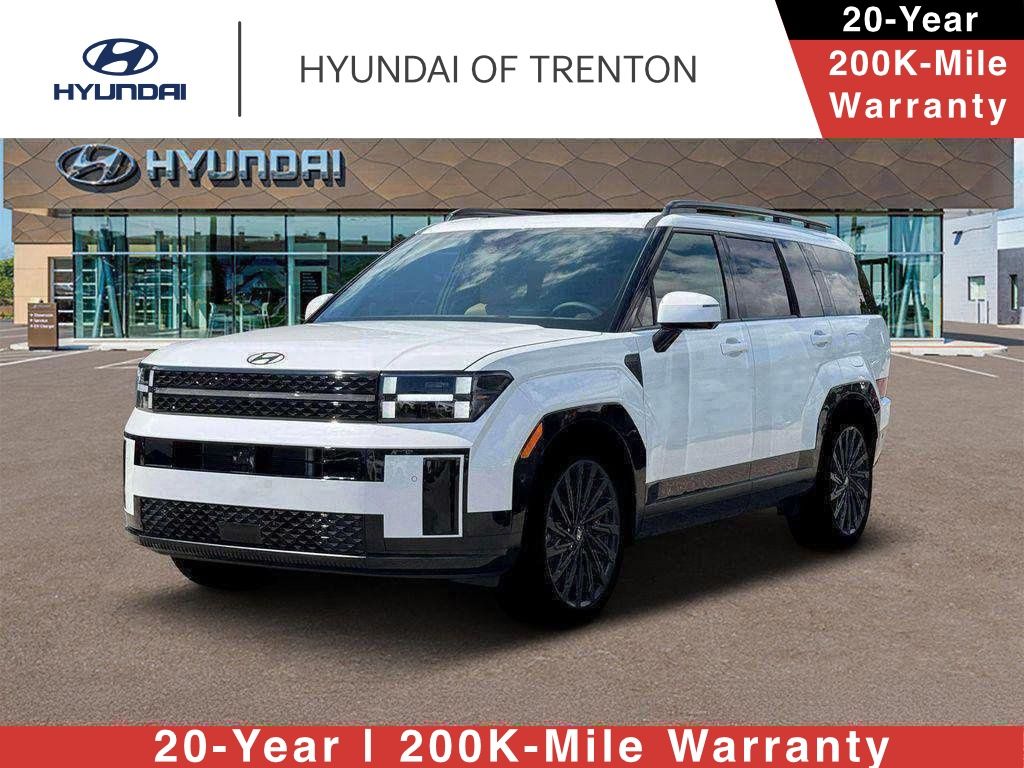 Serenity White 2026 Hyundai Santa Fe SUV / Crossover All-Wheel Drive 8-Speed Automatic