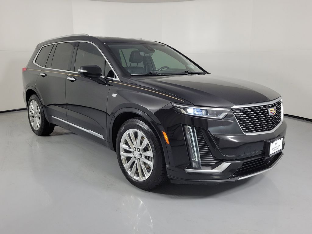 Stellar Black Metallic 2020 Cadillac XT6 Premium Luxury FWD SUV / Crossover Front-Wheel Drive 9-Speed Automatic