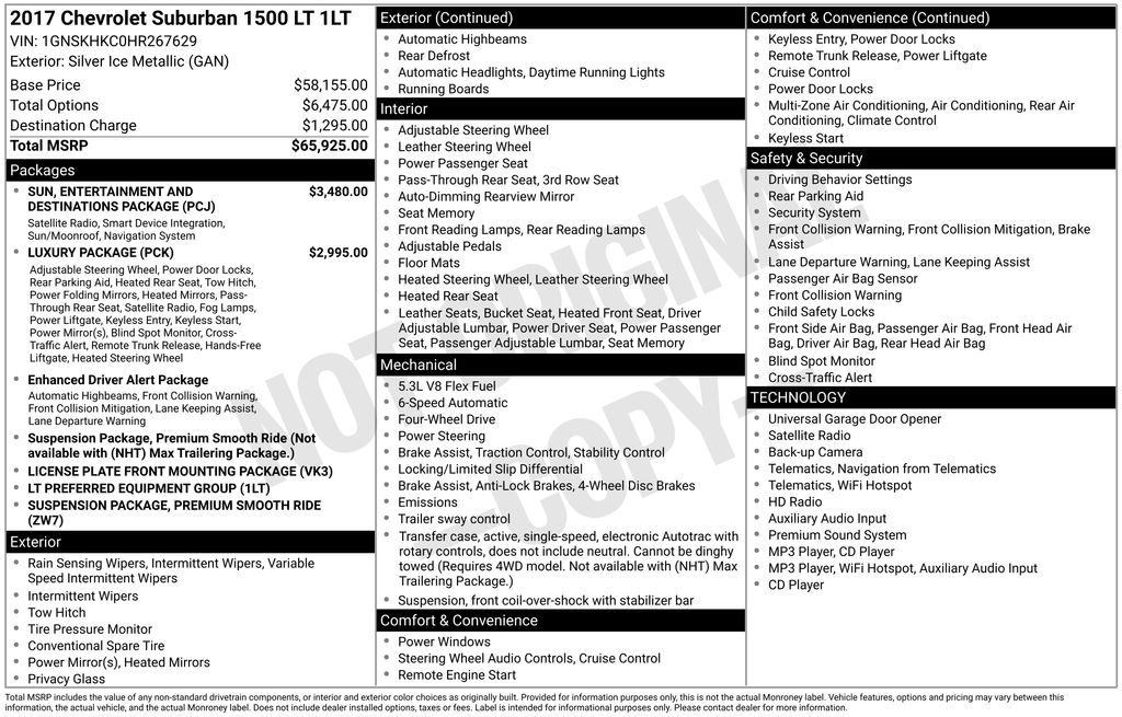 Used 2017 Silver Chevrolet LT image 4