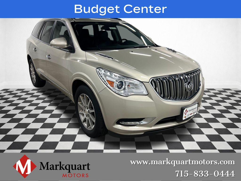 Champagne Silver Metallic 2014 Buick Enclave SUV / Crossover All-Wheel Drive 6-Speed Automatic