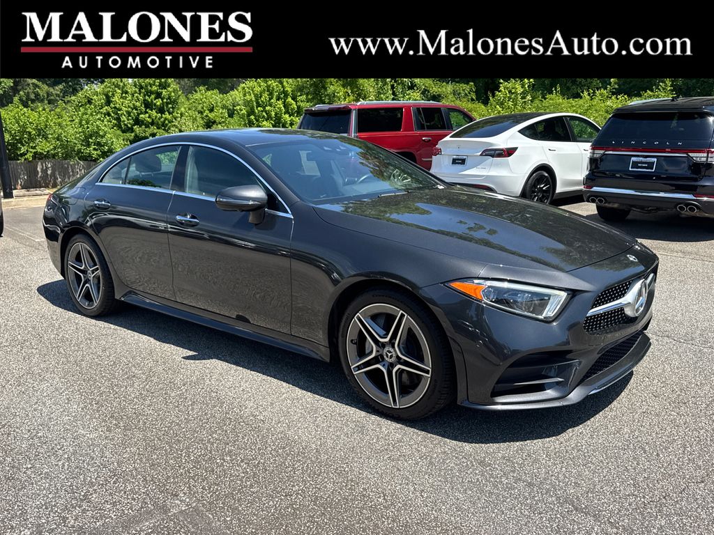 Graphite Gray Metallic 2020 Mercedes-Benz CLS Coupe All-Wheel Drive 9-Speed Automatic