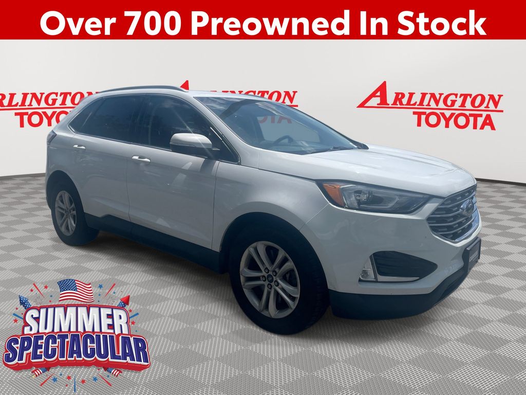 Oxford White 2020 Ford Edge SUV / Crossover All-Wheel Drive 8-Speed Automatic