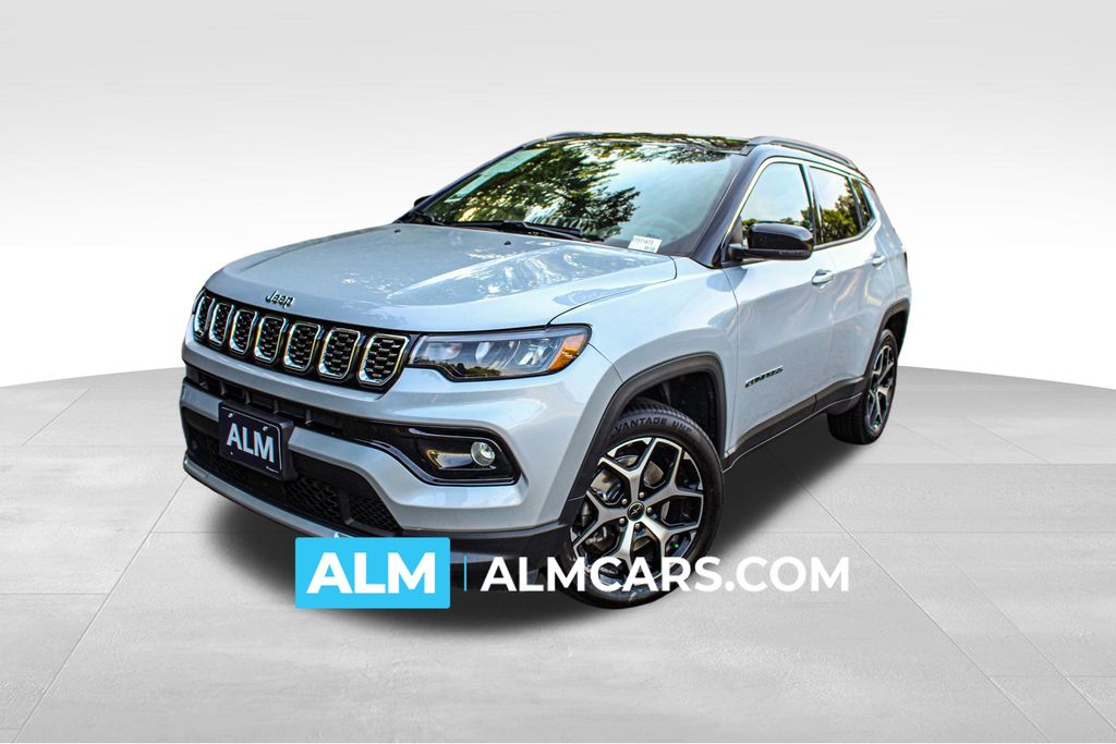 Silver Zynith Metallic Clearcoat 2025 Jeep Compass SUV / Crossover Four-Wheel Drive 8-Speed Automatic