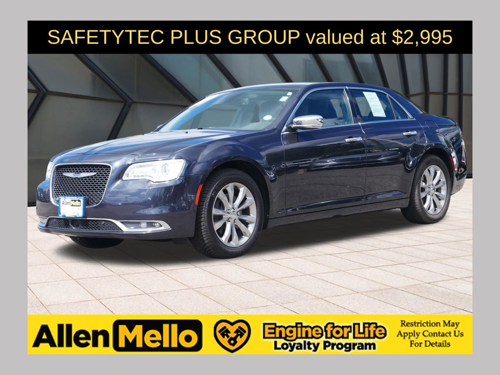 Gray (Maximum Steel Metallic Clearcoat) 2019 Chrysler 300 Sedan All-Wheel Drive 8-Speed Automatic
