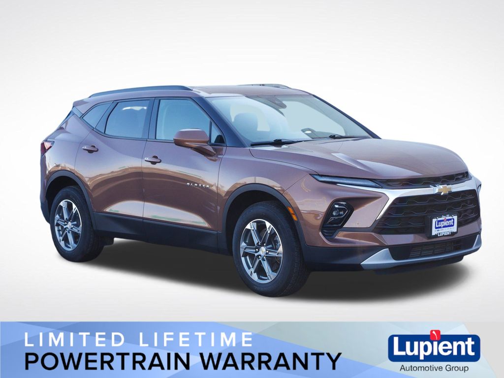 Red (Copper Bronze Metallic) 2024 Chevrolet Blazer 2LT AWD SUV / Crossover All-Wheel Drive 9-Speed Automatic Overdrive