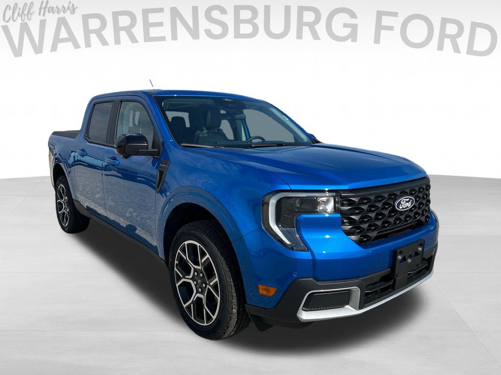 Velocity Blue 2026 Ford Maverick Pickup Truck All-Wheel Drive Continuously Variable Transmission