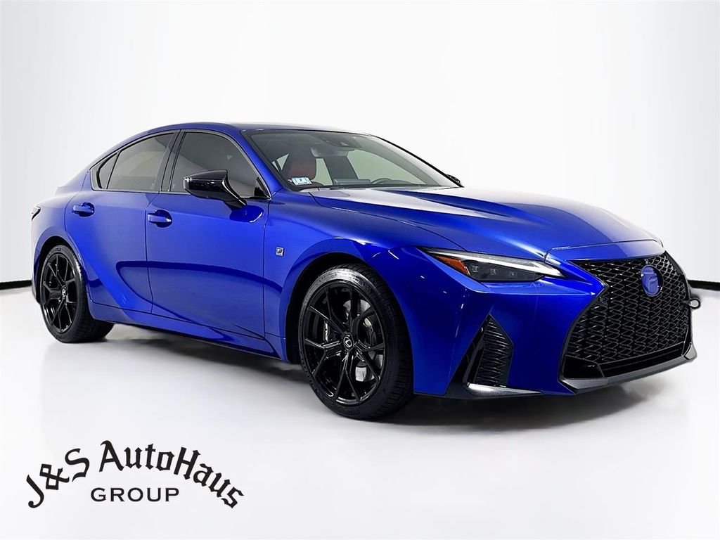 Ultrasonic Blue 2.0 2025 Lexus IS 500 F Sport Performance RWD Sedan Rear-Wheel Drive 8-Speed Automatic