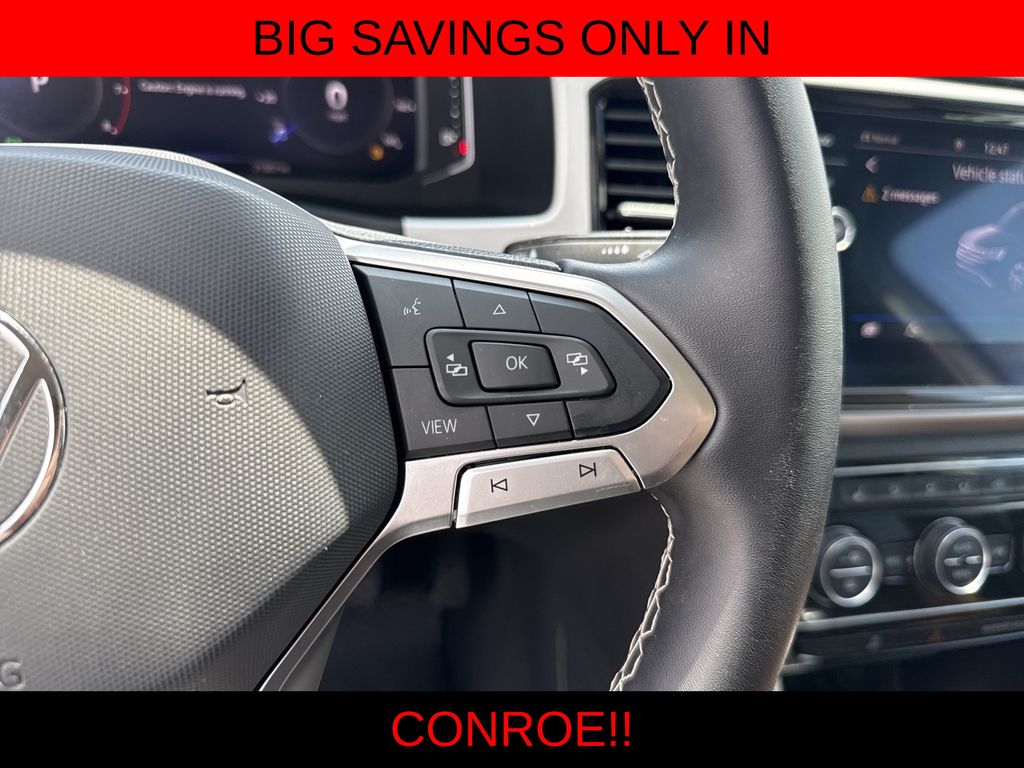 2022 Volkswagen Atlas 3.6L V6 SE w/Technology White at South Houston Nissan