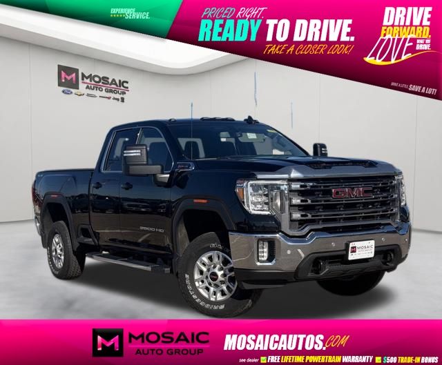 Onyx Black 2023 GMC Sierra 2500HD Pickup Truck Four-Wheel Drive 6-Speed Automatic