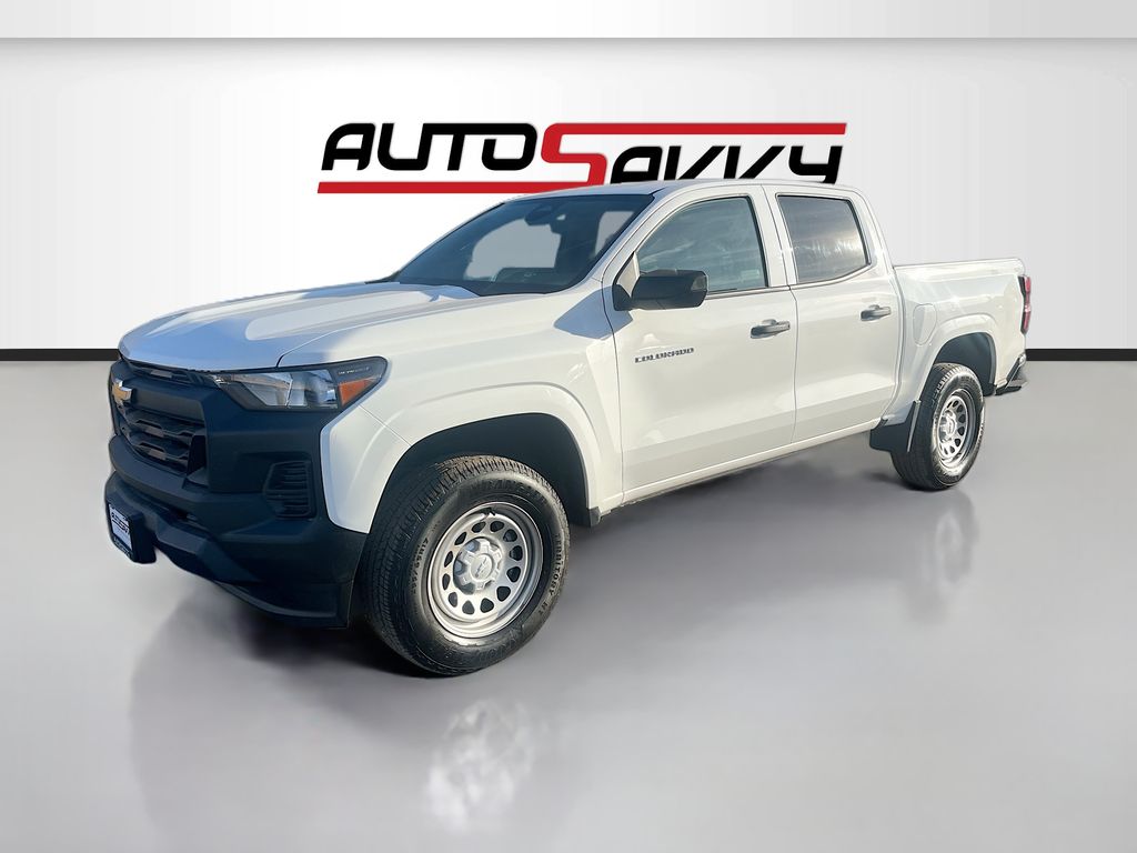 Used 2025 White Chevrolet Work Truck image 3