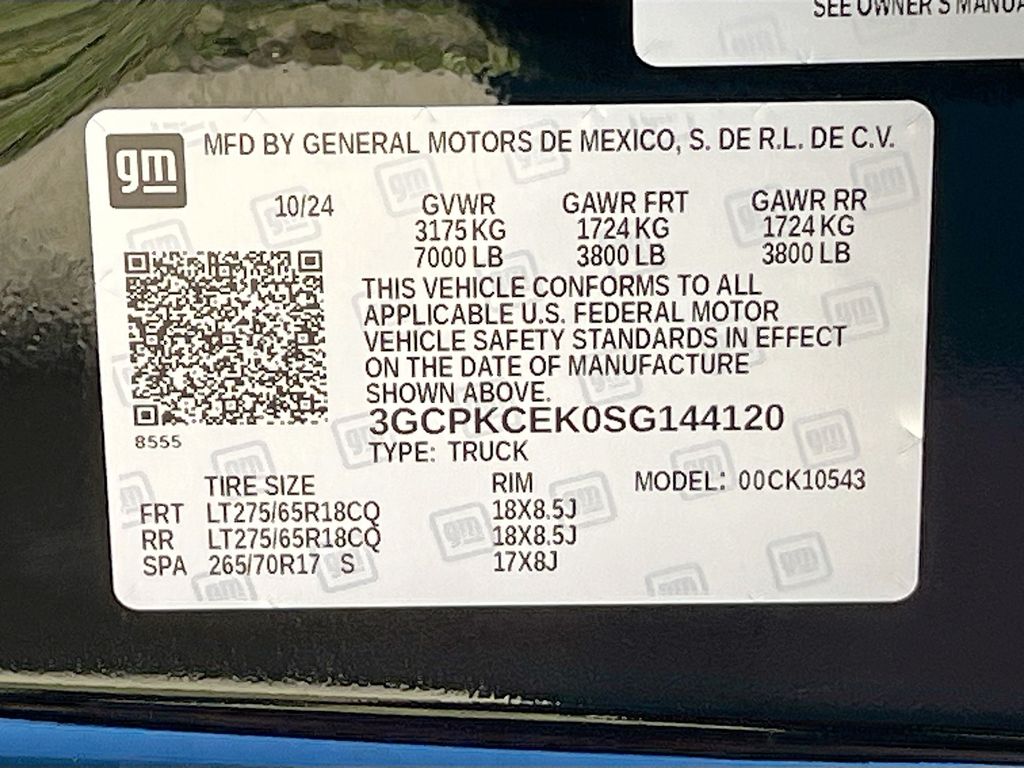 Used 2025 Black Chevrolet Custom Trail Boss image 29