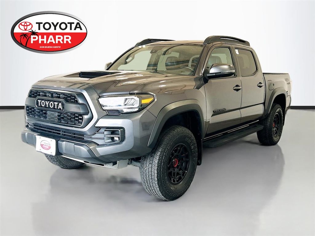Magnetic Gray Metallic 2023 Toyota Tacoma TRD Pro Double Cab 4WD Pickup Truck Four-Wheel Drive 6-Speed Automatic