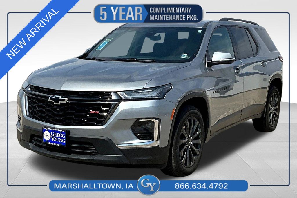Sterling Gray Metallic 2023 Chevrolet Traverse RS FWD SUV / Crossover Front-Wheel Drive 9-Speed Automatic