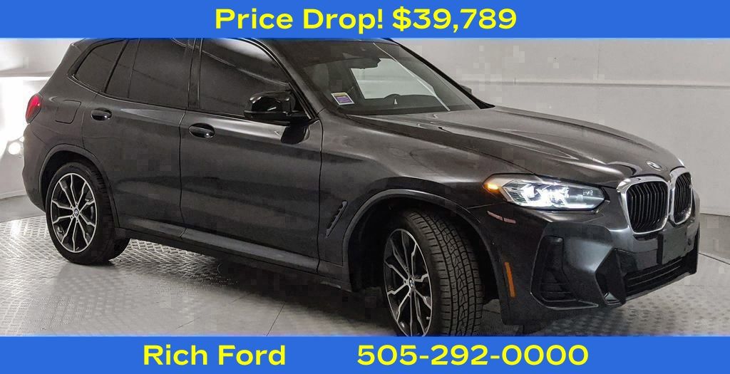 Gray (Dark Graphite Metallic) 2022 BMW X3 M40i AWD SUV / Crossover All-Wheel Drive 8-Speed Automatic