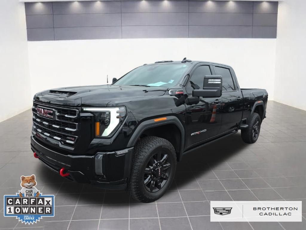 Onyx Black 2024 GMC Sierra 2500HD Pickup Truck Four-Wheel Drive Automatic