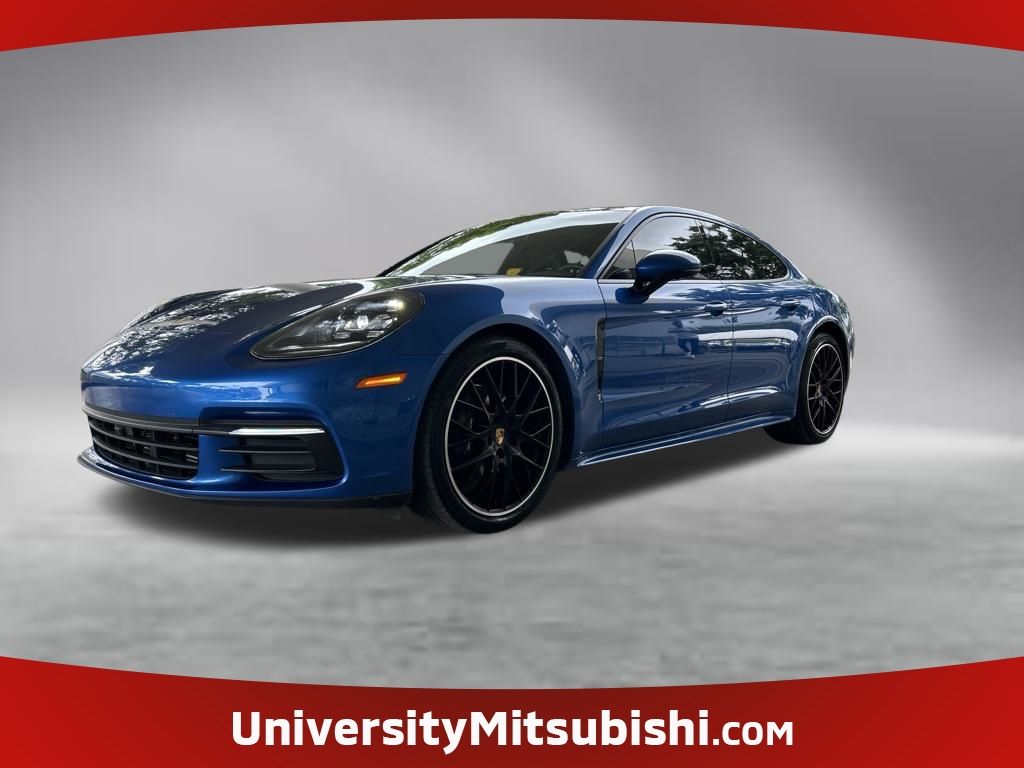 Blue 2019 Porsche Panamera Sedan All-Wheel Drive 8-Speed Automatic
