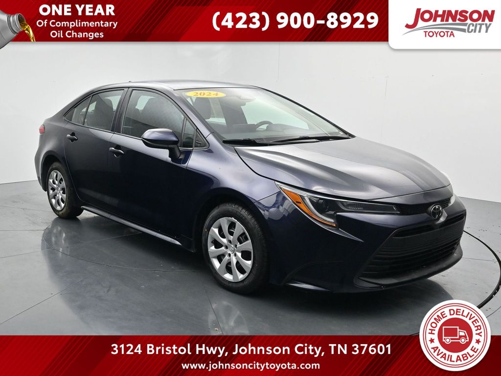 Blueprint 2024 Toyota Corolla Sedan Front-Wheel Drive Continuously Variable Transmission
