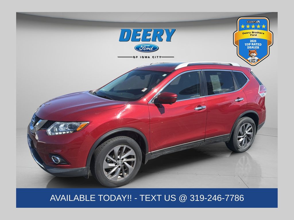 Cayenne Red 2016 Nissan Rogue SUV / Crossover All-Wheel Drive Continuously Variable Transmission