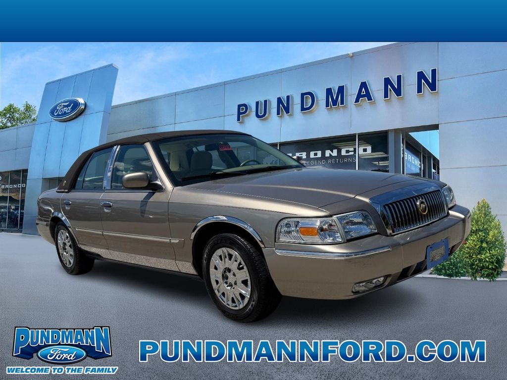 Brown (Arizona Beige Clearcoat Metallic) 2006 Mercury Grand Marquis Sedan Rear-Wheel Drive Automatic