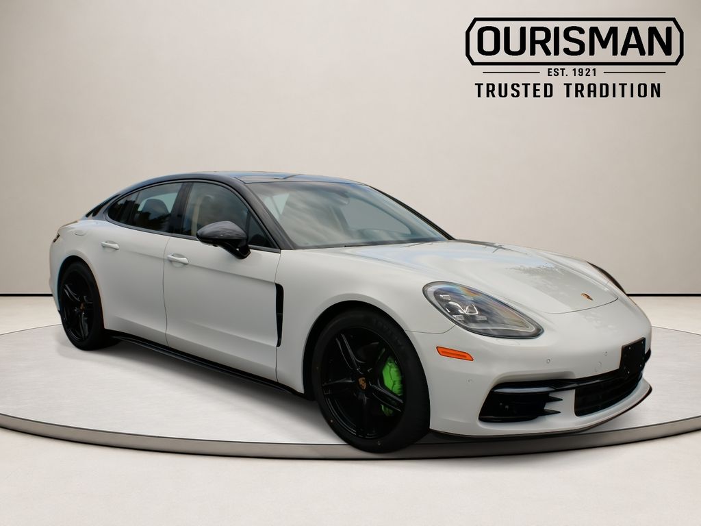 White 2018 Porsche Panamera Sedan All-Wheel Drive 8-Speed Automatic