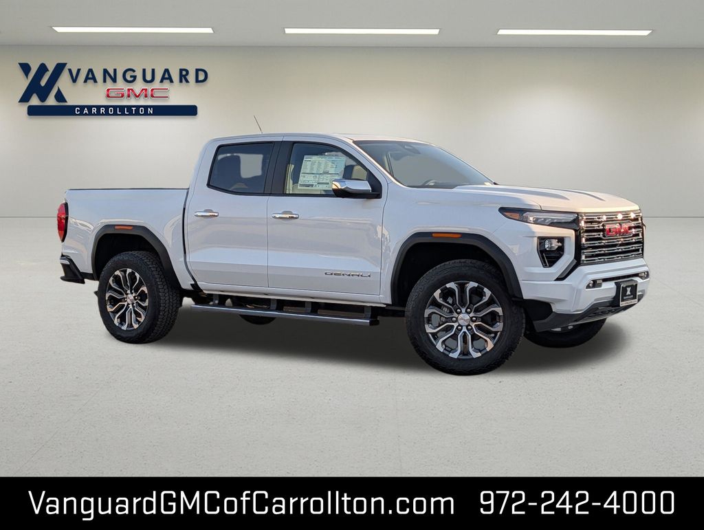 Summit White 2026 GMC Canyon Pickup Truck Four-Wheel Drive 8-Speed Automatic