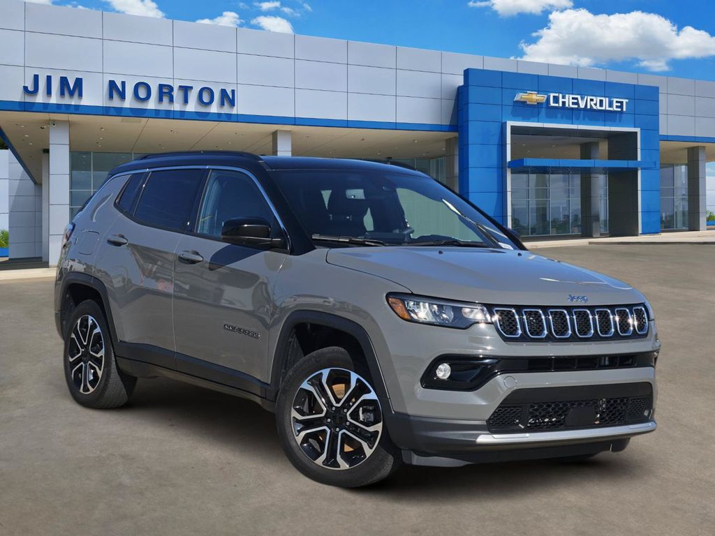 Sting-Gray Clearcoat 2023 Jeep Compass SUV / Crossover Four-Wheel Drive 8-Speed Automatic