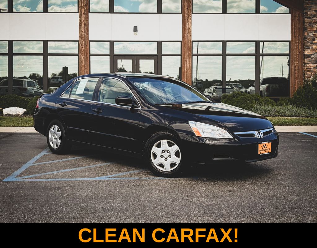 Nighthawk Black Pearl 2007 Honda Accord Sedan Front-Wheel Drive 5-Speed Automatic Overdrive