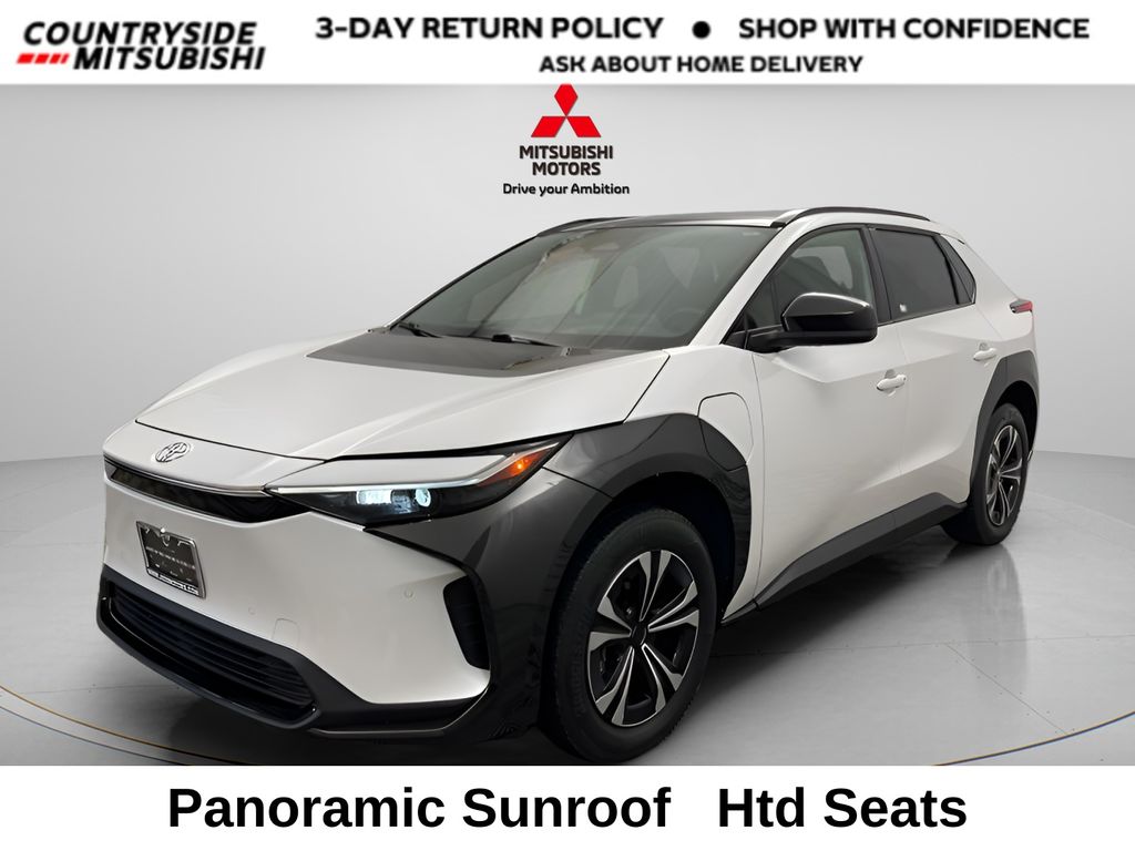 White (Wind Chill Pearl) 2023 Toyota bZ4X XLE AWD SUV / Crossover All-Wheel Drive Automatic
