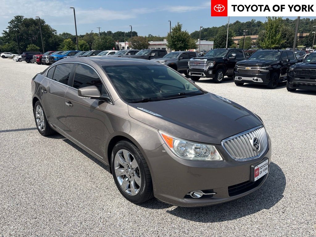 Gray (Mocha Steel Metallic) 2012 Buick LaCrosse Sedan 6-Speed Automatic