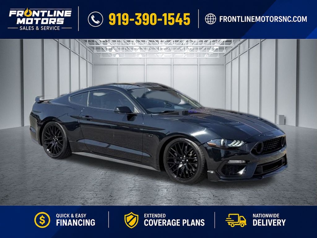 Shadow Black 2020 Ford Mustang Coupe Rear-Wheel Drive 10-Speed Automatic