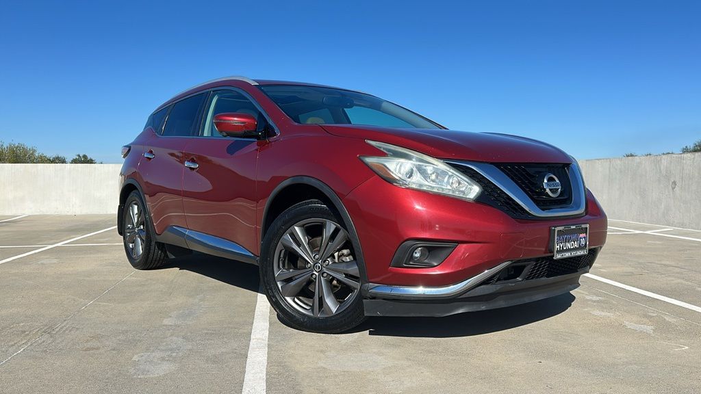 2017 Nissan Murano Platinum Red at Legacy Ford