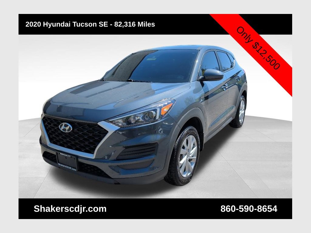 Dusk Blue 2020 Hyundai Tucson SE AWD SUV / Crossover All-Wheel Drive 6-Speed Automatic