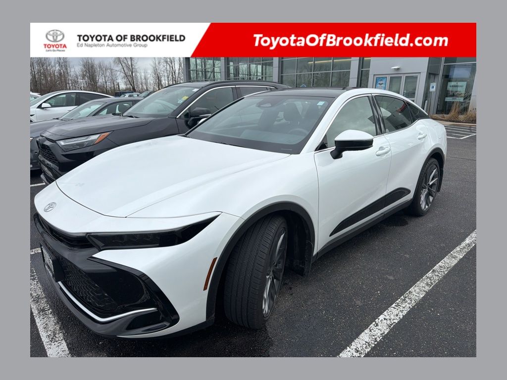 White 2024 Toyota Crown Limited AWD Sedan All-Wheel Drive Continuously Variable Transmission