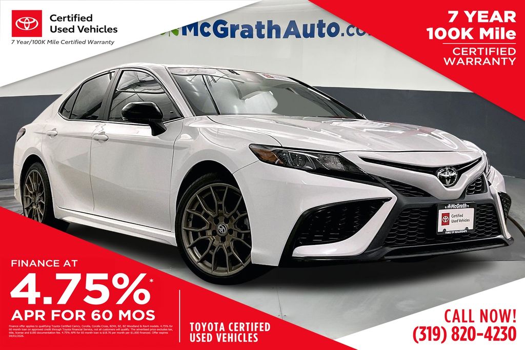 Ice Cap 2024 Toyota Camry SE Nightshade FWD Sedan Front-Wheel Drive 8-Speed Automatic