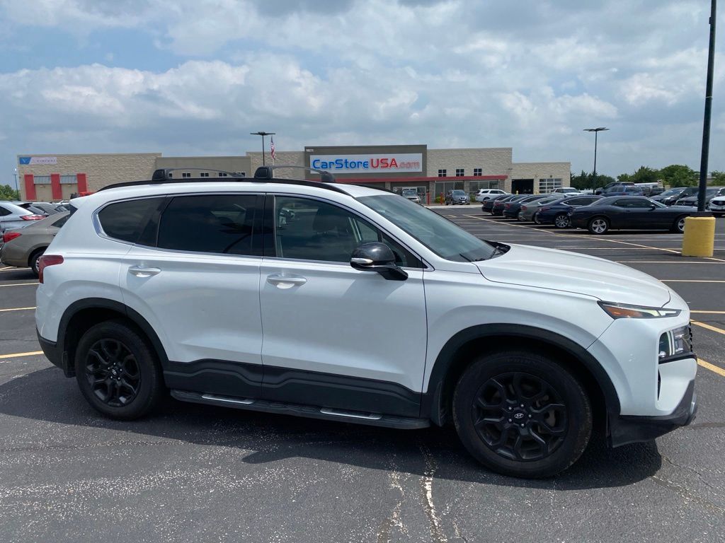 Quartz White 2022 Hyundai Santa Fe XRT FWD SUV / Crossover Front-Wheel Drive 8-Speed Automatic