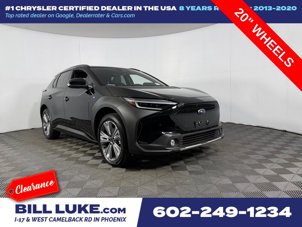 Galactic Black 2025 Subaru Solterra Limited AWD SUV / Crossover All-Wheel Drive 1-Speed Automatic