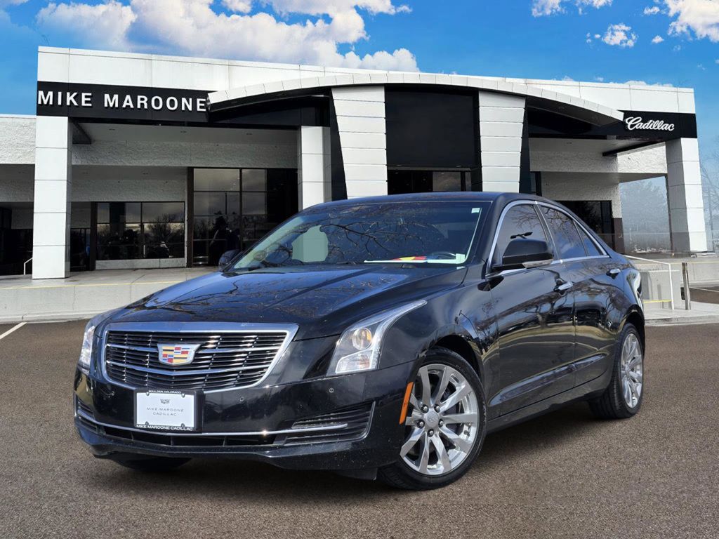 Black Raven 2018 Cadillac ATS 2.0T Luxury AWD Sedan All-Wheel Drive 8-Speed Automatic
