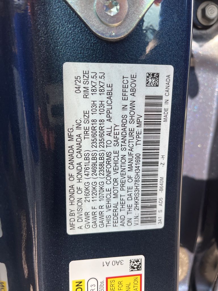 2025 Honda CR-V EX-L 6