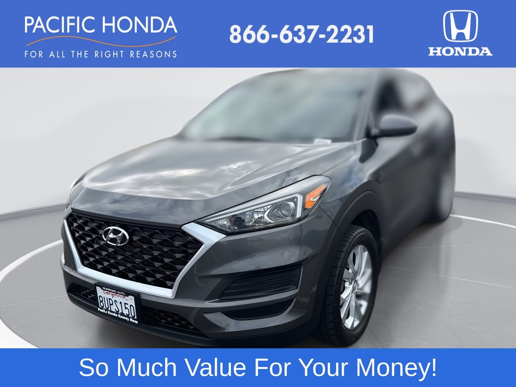 Gray (Magnetic Force Metallic) 2020 Hyundai Tucson Value FWD SUV / Crossover Front-Wheel Drive 6-Speed Automatic
