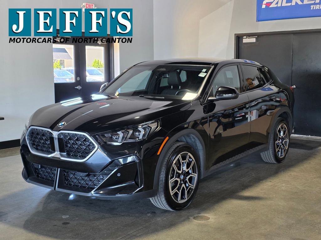 Black Sapphire Metallic 2025 BMW X2 SUV / Crossover All-Wheel Drive 7-Speed Automatic