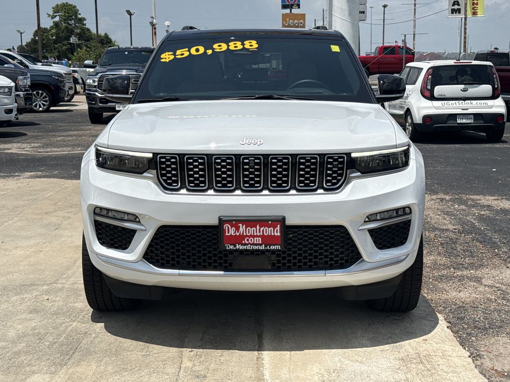 2025 Jeep Grand Cherokee Summit Reserve White at Victoria Chrysler Dodge Jeep Ram